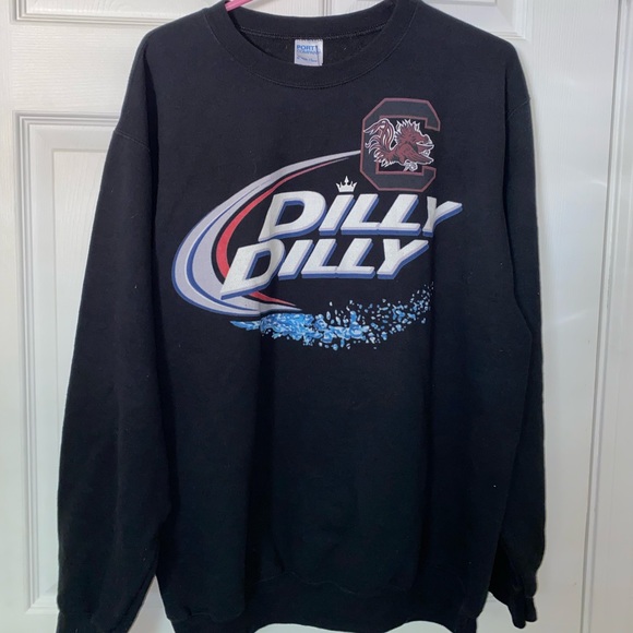 Dilly dilly University of South Carolina Crew Neck - Picture 1 of 1